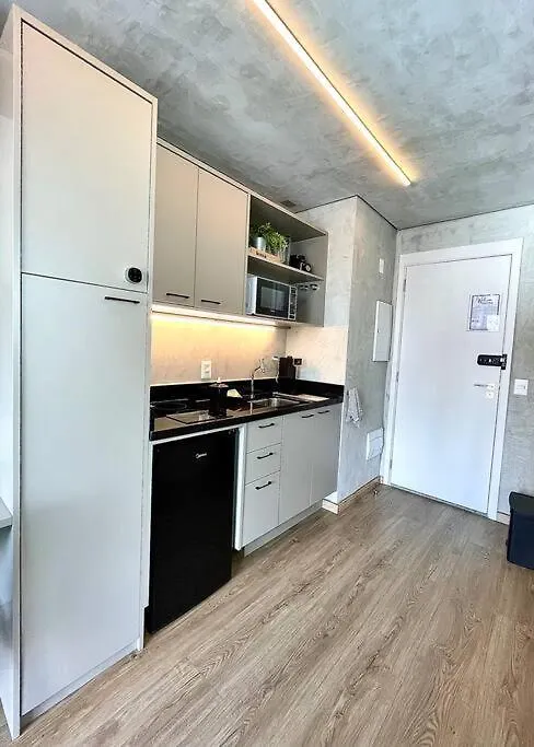 413 Studio Em Pinheiros Proximo Da Avenida Faria Lima Sao Paulo Apartment