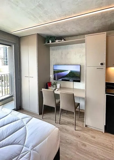 413 Studio Em Pinheiros Proximo Da Avenida Faria Lima Сан-Пауло 0*,